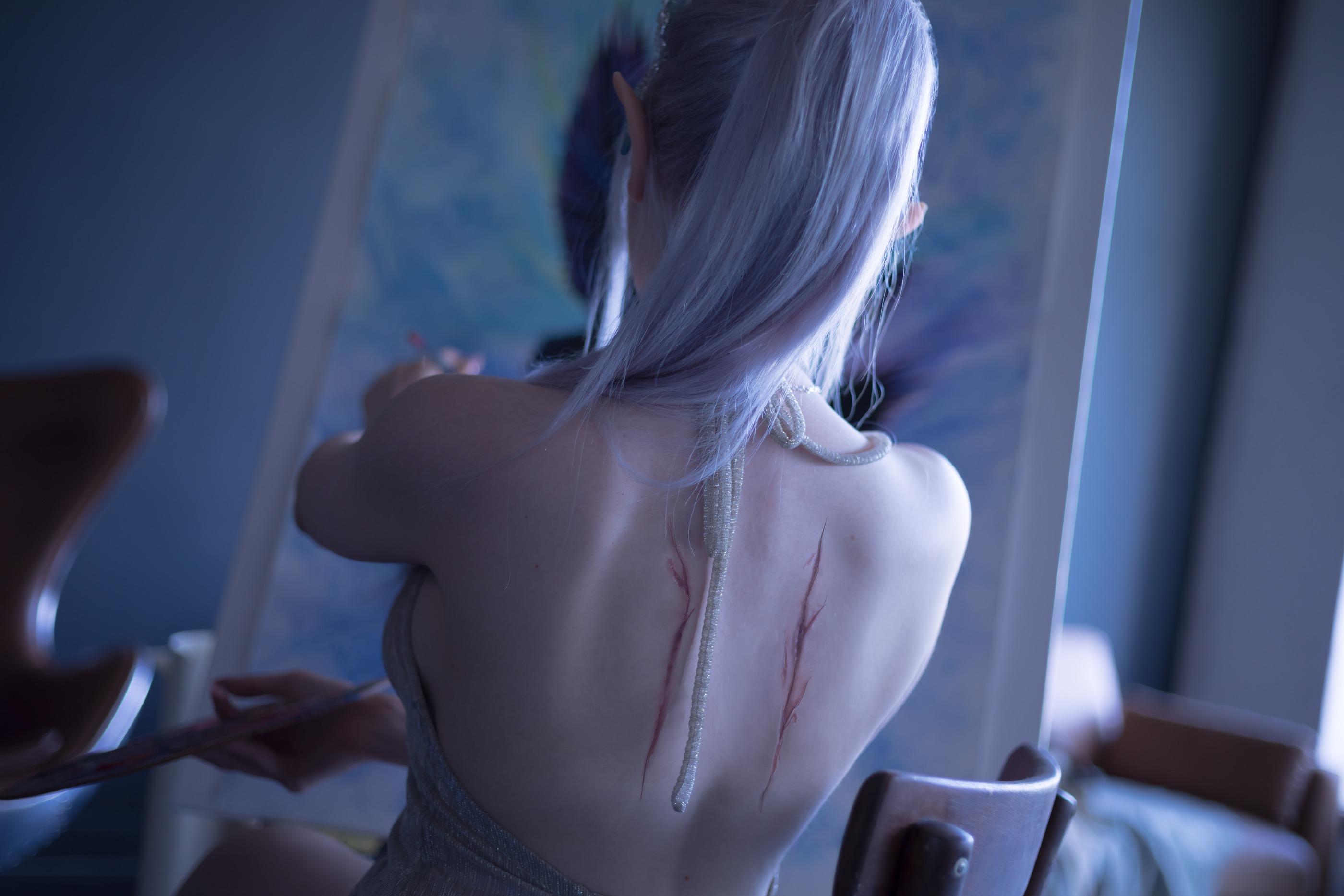 图片[1]-Sayathefox – NO.033 Ice princess[25P]-XikXak
